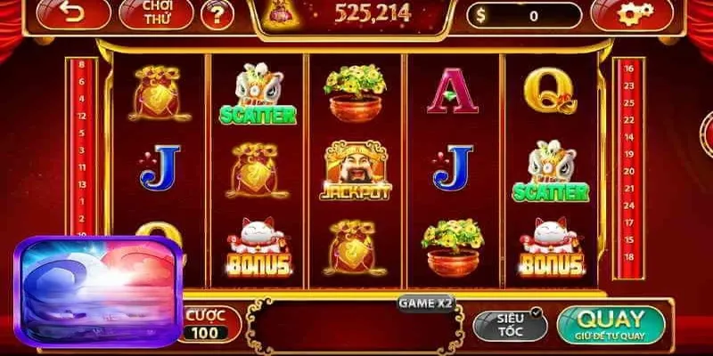Cần biết quan sát tốc độ quay trong game nổ hũ